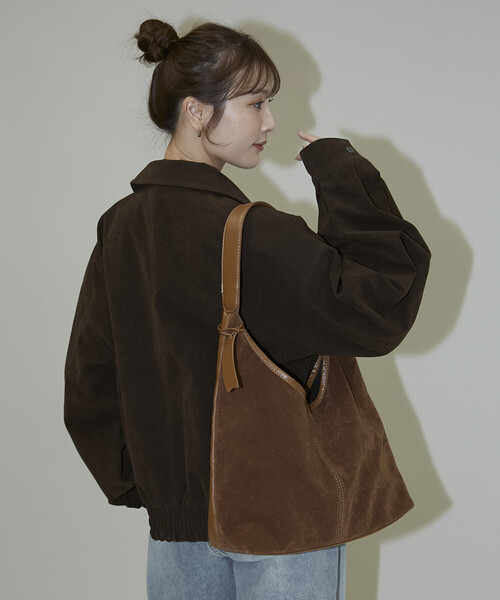 マリークワント スエードタッチ ワンポイント刺繍 ジャケット セール】MARY QUANT × PUBLUX/マリークワント スエードタッチ ワン