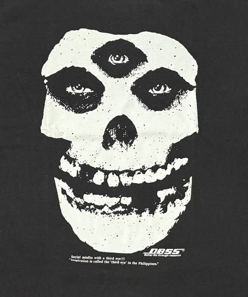 DIET BUTCHER SLIM SKIN（ダイエットブッチャースリムスキン）の「DIET BUTCHER SLIM SKIN / SOCIAL MISSFITS / ダイエットブッチャースリムスキン（Tシャツ/カットソー・メンズ・チャコールグレー/ピンク/ワインレッド・M/L/S/M）」の5枚目の写真