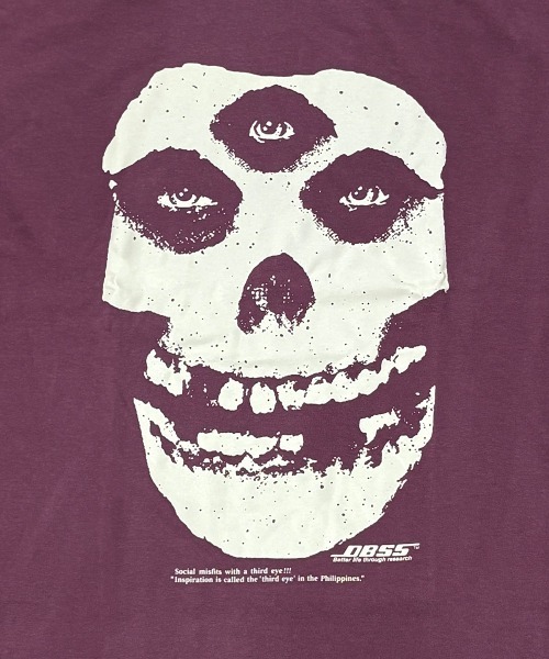 DIET BUTCHER SLIM SKIN（ダイエットブッチャースリムスキン）の「DIET BUTCHER SLIM SKIN / SOCIAL MISSFITS / ダイエットブッチャースリムスキン（Tシャツ/カットソー・メンズ・チャコールグレー/ピンク/ワインレッド・M/L/S/M）」の11枚目の写真