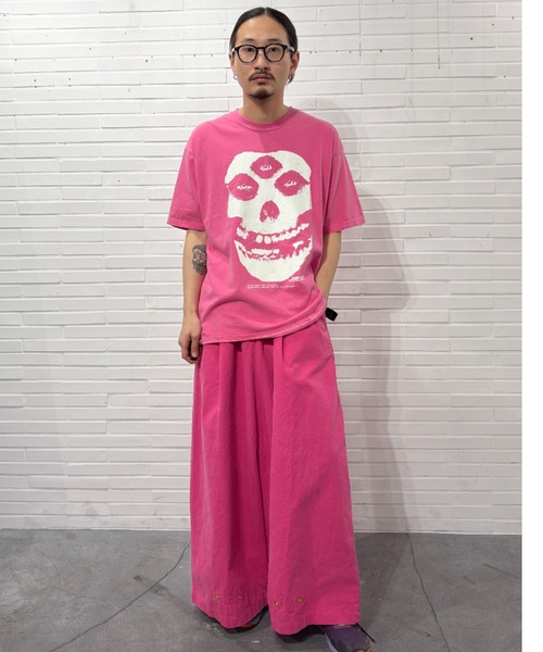DIET BUTCHER SLIM SKIN（ダイエットブッチャースリムスキン）の「DIET BUTCHER SLIM SKIN / SOCIAL MISSFITS / ダイエットブッチャースリムスキン（Tシャツ/カットソー・メンズ・チャコールグレー/ピンク/ワインレッド・M/L/S/M）」の14枚目の写真