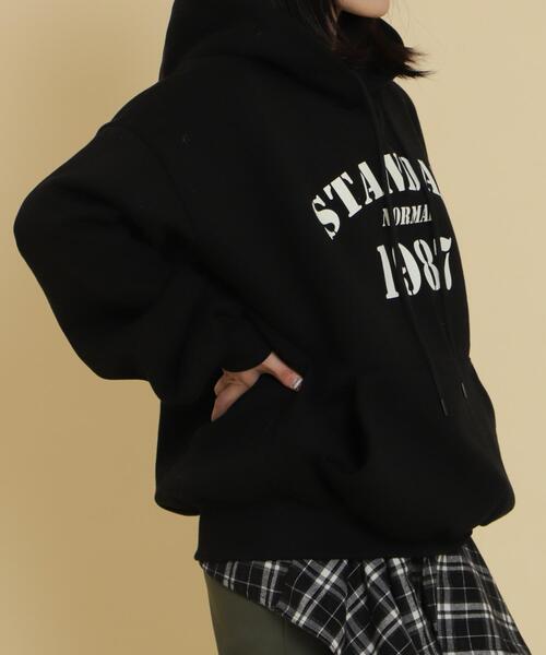 WOND（ウォンド）の「WOND/STANDARD1987パーカー（パーカー・レディース・ブラック/ブラウン・FREE）」の6枚目の写真