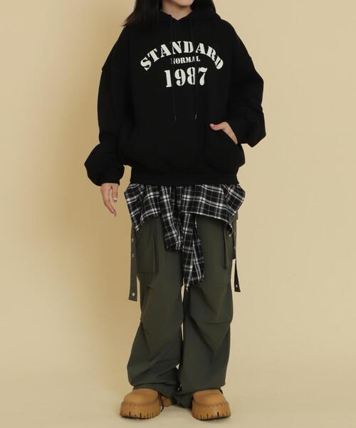 WOND（ウォンド）の「WOND/STANDARD1987パーカー（パーカー・レディース・ブラック/ブラウン・FREE）」の8枚目の写真