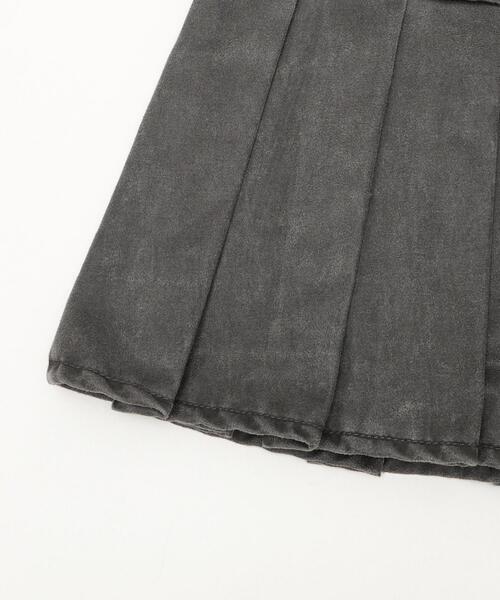 dispark（ディスパーク）の「DISPARK/【26年春夏新作】スタッズデザインプリーツスカパン（スカート・レディース・ブラウン/ブラック・SMALL/MEDIUM）」の15枚目の写真