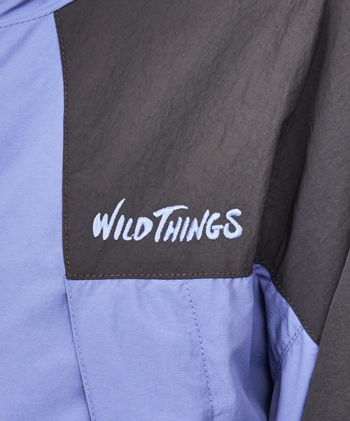 WILD THINGS(ワイルドシングス)の「【WILDTHINGS / ワイルドシングス】SUPPLEX MASSIF JACKET / サプレックス マッシフ ジャケット(ナイロン・軽量・ユニセックス)WT26018AD(ブルゾン・メンズ・ベージュ/パープル/ブラック・L/M)」の9枚目の写真