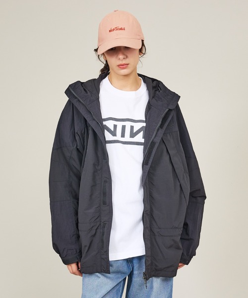 WILD THINGS(ワイルドシングス)の「【WILDTHINGS / ワイルドシングス】SUPPLEX MASSIF JACKET / サプレックス マッシフ ジャケット(ナイロン・軽量・ユニセックス)WT26018AD(ブルゾン・メンズ・ベージュ/パープル/ブラック・L/M)」の10枚目の写真