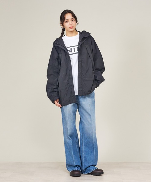 WILD THINGS(ワイルドシングス)の「【WILDTHINGS / ワイルドシングス】SUPPLEX MASSIF JACKET / サプレックス マッシフ ジャケット(ナイロン・軽量・ユニセックス)WT26018AD(ブルゾン・メンズ・ベージュ/パープル/ブラック・L/M)」の11枚目の写真