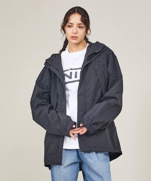 WILD THINGS(ワイルドシングス)の「【WILDTHINGS / ワイルドシングス】SUPPLEX MASSIF JACKET / サプレックス マッシフ ジャケット(ナイロン・軽量・ユニセックス)WT26018AD(ブルゾン・メンズ・ベージュ/パープル/ブラック・L/M)」の13枚目の写真