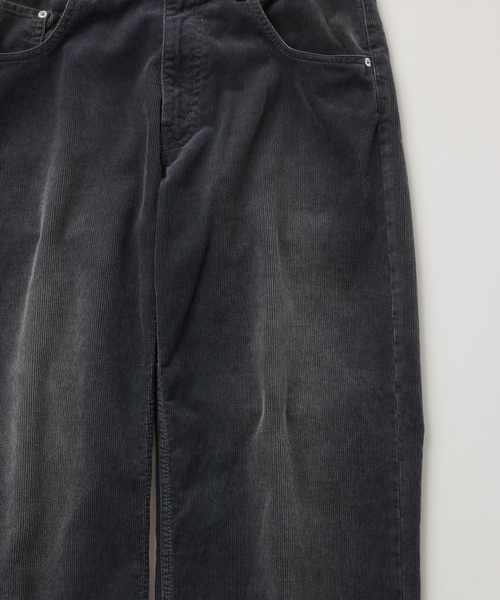UNFOLLOW（アンフォロー）の「【FOLL / フォル】summer corduroy wardrobe jeans（デニムパンツ・メンズ・グレー/ブラウン・3/2/1）」の3枚目の写真