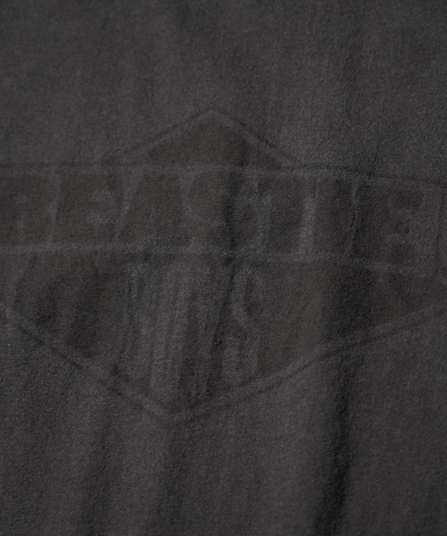 THRIFTY LOOK(スリフティールック)の「THRIFTY LOOK / スリフティールック PIGMENT "BEASTIE BOYS" TEE ビースティーボーイズ バンドTシャツ ピグメント加工(Tシャツ/カットソー・メンズ・ブラック・LARGE)」の5枚目の写真
