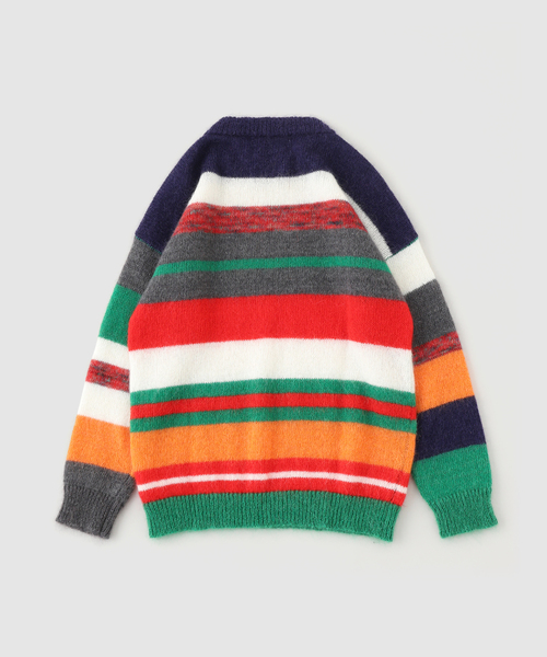 CORGI(コーギ)の「CORGI / コーギー MULTI STRIPE C/N(ニット/セーター・メンズ・その他・MEDIUM)」の2枚目の写真
