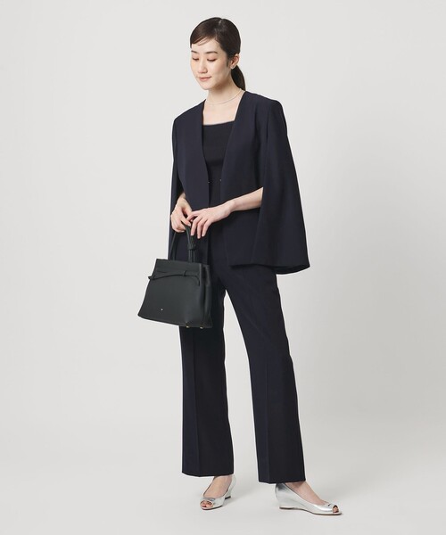 UNITED ARROWS（ユナイテッドアローズ）の「フレアパンツ（スラックス・レディース・ネイビー/ブラック・38/40/36）」の9枚目の写真