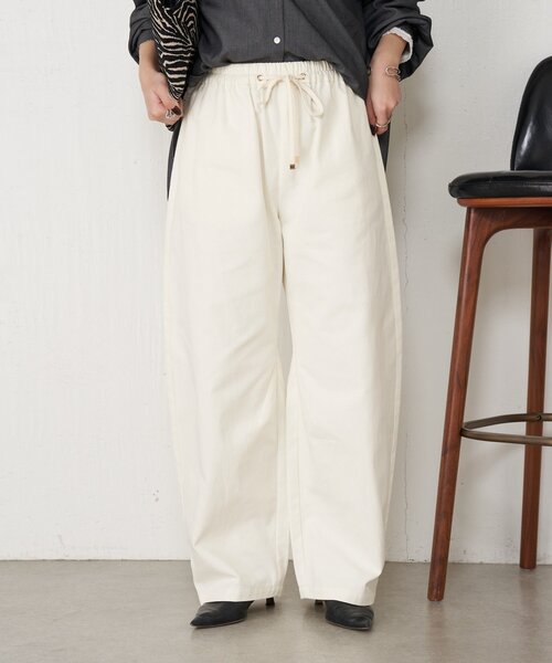 Jena espace merveilleux(ジェナ エスパスメルヴェイユ)の「【ラクして美脚】メンカーブイージーパンツ(その他パンツ・レディース・チャコールグレー/アイボリー/ベージュ・FREE)」の9枚目の写真