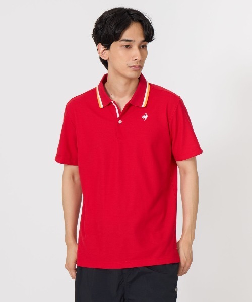 le coq sportif(ルコックスポルティフ)の「ワンポイントポロシャツ(ポロシャツ・メンズ・ネイビー/グリーン/ブルー/ホワイト/レッド・XL/L/M/S/XXL)」の5枚目の写真