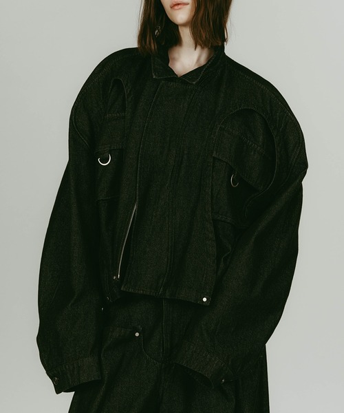 Knuth Marf】rounded pocket jacket（デニムジャケット）｜Knuth Marf