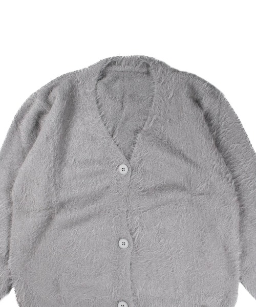 SWITCH BY ARCH(スイッチバイアーチ)の「【RES】【SWITCH by ARCH】Shaggy 編み Knit Cardigan(カーディガン/ボレロ・レディース・アイボリー/グレイッシュベージュ・FREE)」の4枚目の写真