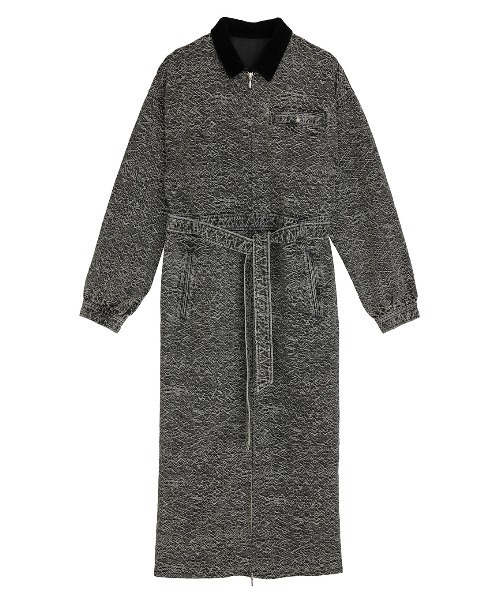 Ameri(アメリ)の「BLOUSON LIKE DENIM DRESS(ワンピース・レディース・ブルー/ブラック・SMALL/MEDIUM)」の22枚目の写真