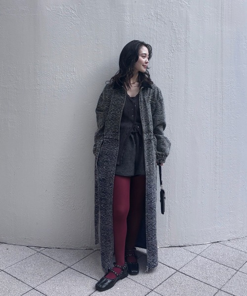 Ameri(アメリ)の「BLOUSON LIKE DENIM DRESS(ワンピース・レディース・ブルー/ブラック・SMALL/MEDIUM)」の17枚目の写真