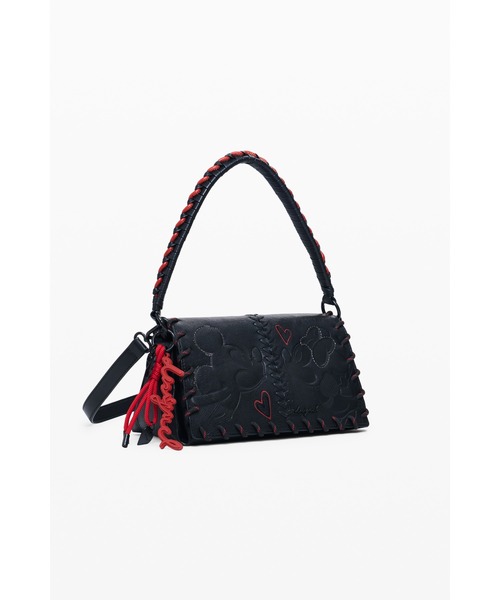 Desigual(デシグアル)の「ミッキー ルレックス フラップ ショルダーバッグ ディズニー(ショルダーバッグ・レディース・ブラック・FREE)」の6枚目の写真