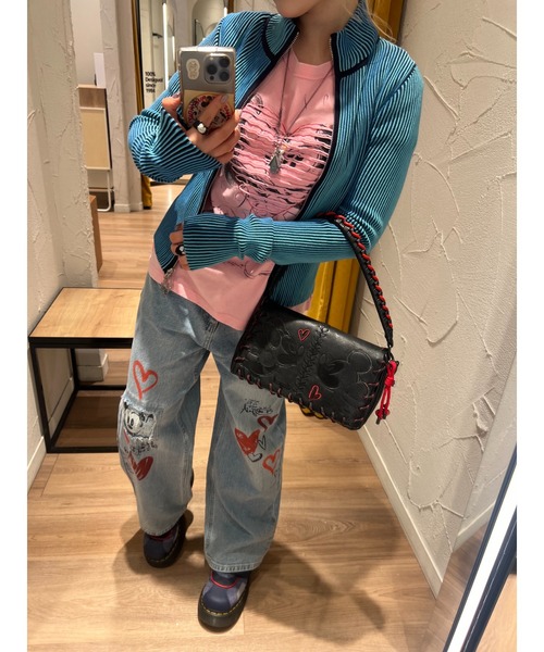 Desigual(デシグアル)の「ミッキー ルレックス フラップ ショルダーバッグ ディズニー(ショルダーバッグ・レディース・ブラック・FREE)」の10枚目の写真
