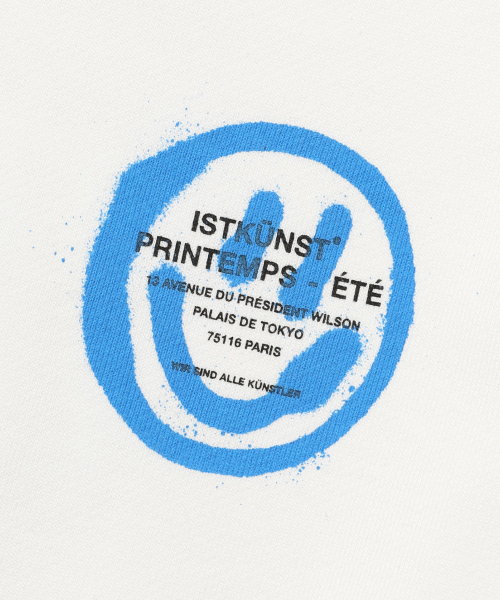 ISTKUNST(イストクンスト)の「LOGO&SMILEY SWEATSHIRTS_WHITE(IK2DSMM440A)(スウェット・レディース・その他・S/M/L/XL)」の4枚目の写真
