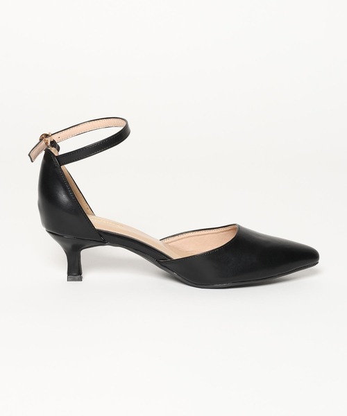 Andemiu(アンデミュウ)の「ポインテットヒールパンプス646223(パンプス・レディース・ブラック/アイボリー・LARGE/MEDIUM)」の10枚目の写真