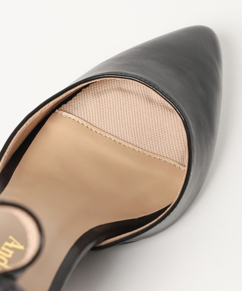 Andemiu(アンデミュウ)の「ポインテットヒールパンプス646223(パンプス・レディース・ブラック/アイボリー・LARGE/MEDIUM)」の12枚目の写真