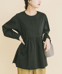 ITEMS URBANRESEARCH | 『UVカット/吸水速乾』ギャザーペプラムブラウス(シャツ/ブラウス)