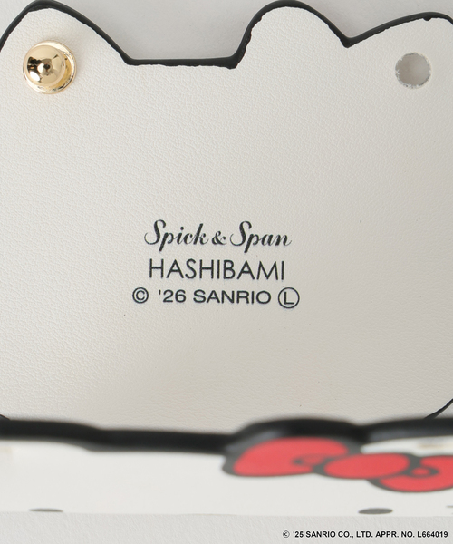 Spick & Span(スピックアンドスパン)の「《追加》HELLO KITTY S&S HASHIBAMI FACE レザーチャーム2(キーケース/キーアクセサリー・レディース・ホワイト・FREE)」の6枚目の写真