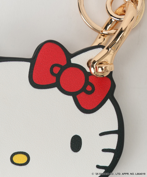 Spick & Span(スピックアンドスパン)の「《追加》HELLO KITTY S&S HASHIBAMI FACE レザーチャーム2(キーケース/キーアクセサリー・レディース・ホワイト・FREE)」の7枚目の写真