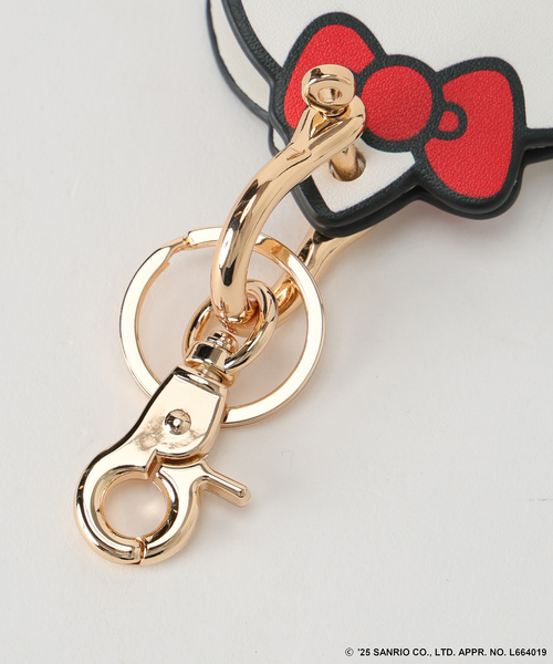 Spick & Span(スピックアンドスパン)の「《追加》HELLO KITTY S&S HASHIBAMI FACE レザーチャーム2(キーケース/キーアクセサリー・レディース・ホワイト・FREE)」の8枚目の写真
