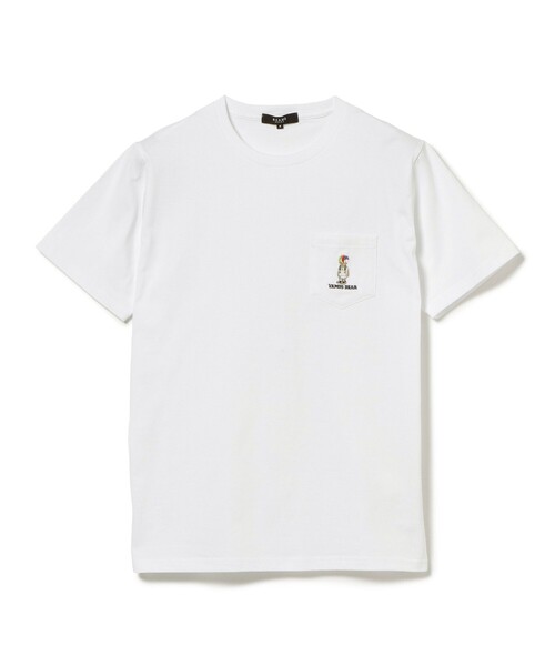 BEAMS HEART(ビームスハート)の「【ユニセックス】バモス ベアー Tシャツ(Tシャツ/カットソー・メンズ・ネイビー/ホワイト・S/M/L/XL)」の8枚目の写真