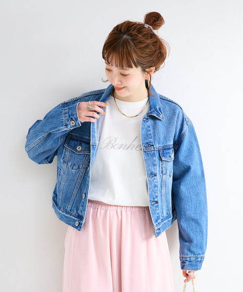 B.C STOCK(ベーセーストック)の「ウォッシャブル / シンプルロゴロンTEE(Tシャツ/カットソー・レディース・ブラック/ホワイト/チャコールグレー・FREE)」の11枚目の写真