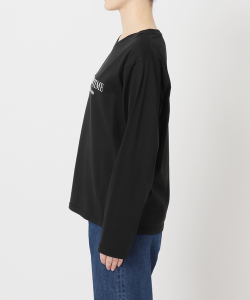 B.C STOCK(ベーセーストック)の「ウォッシャブル / シンプルロゴロンTEE(Tシャツ/カットソー・レディース・ブラック/ホワイト/チャコールグレー・FREE)」の15枚目の写真