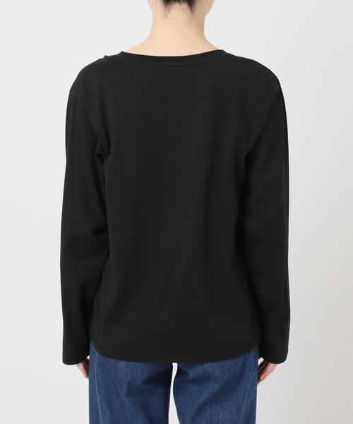 B.C STOCK(ベーセーストック)の「ウォッシャブル / シンプルロゴロンTEE(Tシャツ/カットソー・レディース・ブラック/ホワイト/チャコールグレー・FREE)」の16枚目の写真