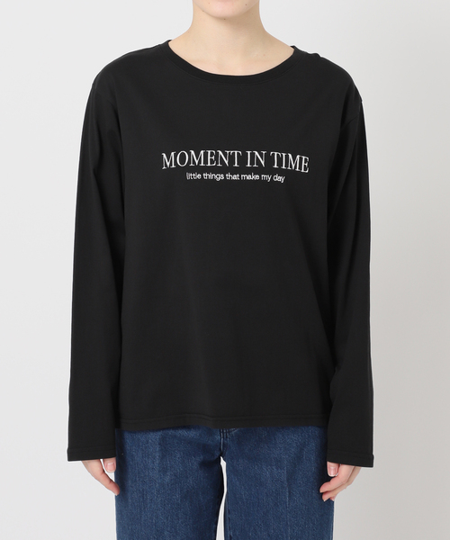 B.C STOCK(ベーセーストック)の「ウォッシャブル / シンプルロゴロンTEE(Tシャツ/カットソー・レディース・ブラック/ホワイト/チャコールグレー・FREE)」の20枚目の写真