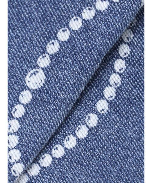 CALNAMUR(カルナムール)の「パールプリントデニムパンツ(デニムパンツ・レディース・ブラック/ブルー・SMALL/MEDIUM)」の15枚目の写真