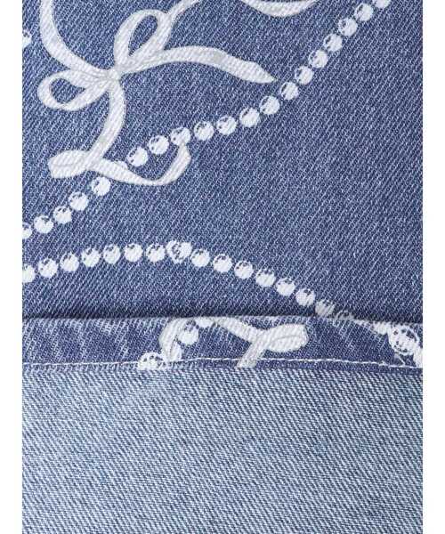 CALNAMUR(カルナムール)の「パールプリントデニムパンツ(デニムパンツ・レディース・ブラック/ブルー・SMALL/MEDIUM)」の16枚目の写真