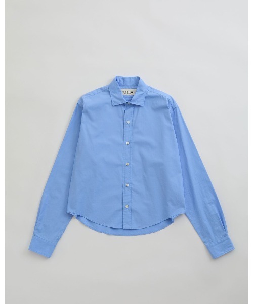 THE SHINZONE（ザ　シンゾーン）の「THE SHINZONE SHORT PECK SHIRT 25SMSBL12（シャツ/ブラウス・レディース・ブルー/イエロー/ホワイト・FREE）」の2枚目の写真