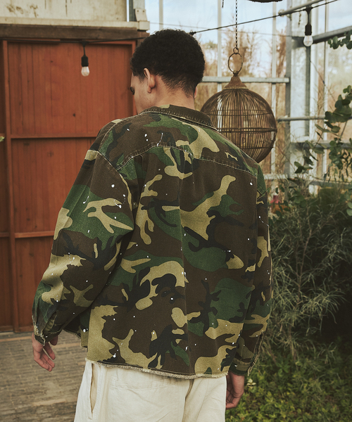 JOURNAL STANDARD(ジャーナルスタンダード)の「TRISECT2 / メカニック ファット 長袖 シャツ(シャツ/ブラウス・メンズ・カーキ/グレー・MEDIUM/LARGE)」の13枚目の写真