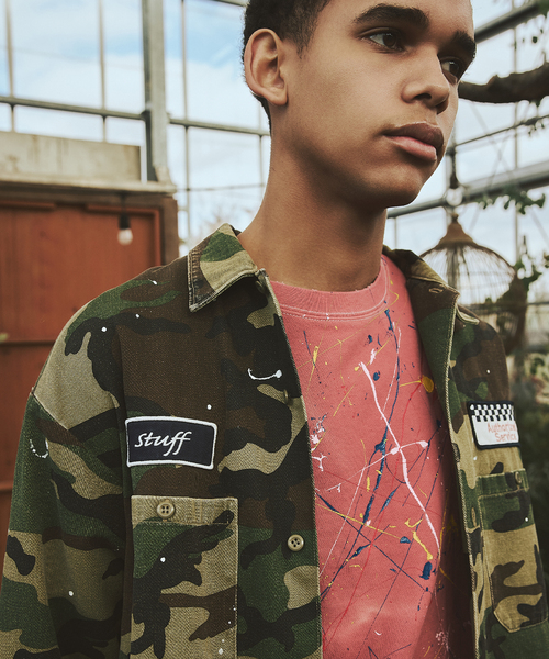 JOURNAL STANDARD(ジャーナルスタンダード)の「TRISECT2 / メカニック ファット 長袖 シャツ(シャツ/ブラウス・メンズ・カーキ/グレー・MEDIUM/LARGE)」の16枚目の写真