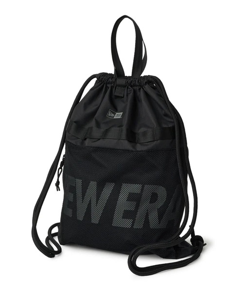 NEW ERA(ニューエラ)の「NEW ERA/ニューエラ デイサック 150D NEW ERAロゴ ブラック リフレクトシルバー/ブラック 21L 14750913/14750914(バックパック/リュック・メンズ・ブラック系その他2/ブラック系その他・FREE)」の1枚目の写真