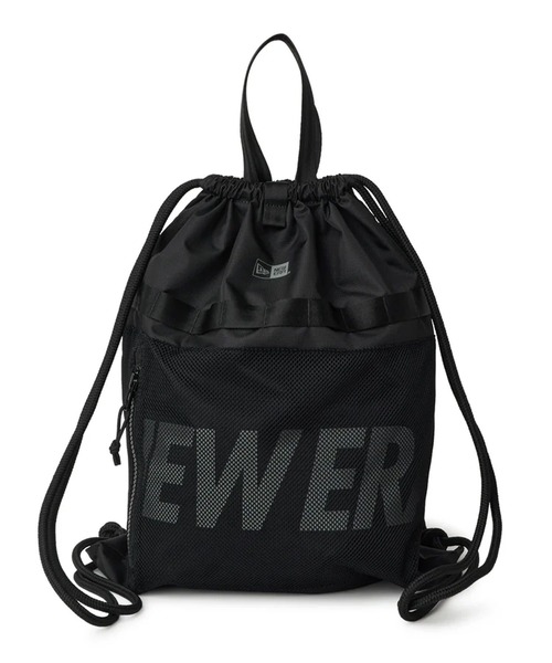 NEW ERA(ニューエラ)の「NEW ERA/ニューエラ デイサック 150D NEW ERAロゴ ブラック リフレクトシルバー/ブラック 21L 14750913/14750914(バックパック/リュック・メンズ・ブラック系その他2/ブラック系その他・FREE)」の3枚目の写真