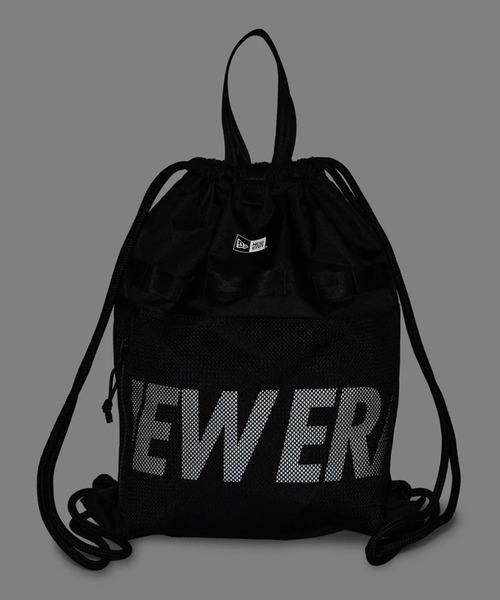 NEW ERA(ニューエラ)の「NEW ERA/ニューエラ デイサック 150D NEW ERAロゴ ブラック リフレクトシルバー/ブラック 21L 14750913/14750914(バックパック/リュック・メンズ・ブラック系その他2/ブラック系その他・FREE)」の6枚目の写真