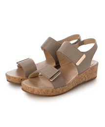 ing | ダブルベルトウエッジサンダル?(サンダル)