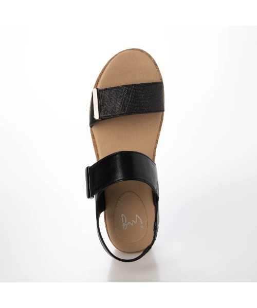 ing（イング）の「ダブルベルトウエッジサンダル?（サンダル・レディース・デザートカモ/ブラック/ストーン・S/M/L）」の18枚目の写真