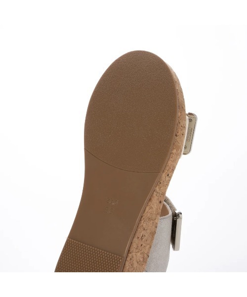 ing（イング）の「ダブルベルトウエッジサンダル?（サンダル・レディース・デザートカモ/ブラック/ストーン・S/M/L）」の7枚目の写真