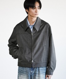 WYM LIDNM | TECH WOOL GABARDINE ZIP BLOUSON【SET-UP】(ブルゾン)