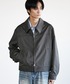 WYM LIDNM（ウィム バイ リドム）の「TECH WOOL GABARDINE ZIP BLOUSON【SET-UP】（ブルゾン・L）」