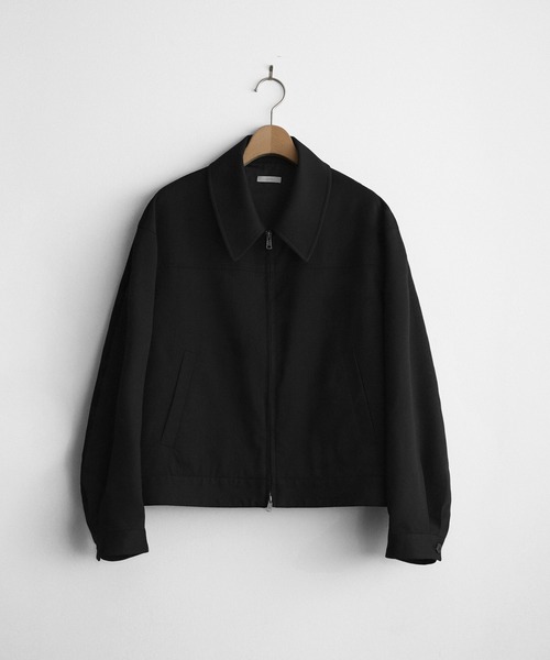 WYM LIDNM（ウィム バイ リドム）の「TECH WOOL GABARDINE ZIP BLOUSON【SET-UP】（ブルゾン・メンズ・ダークグレー/チャコール/ブラック・XS/S/M/L）」の20枚目の写真