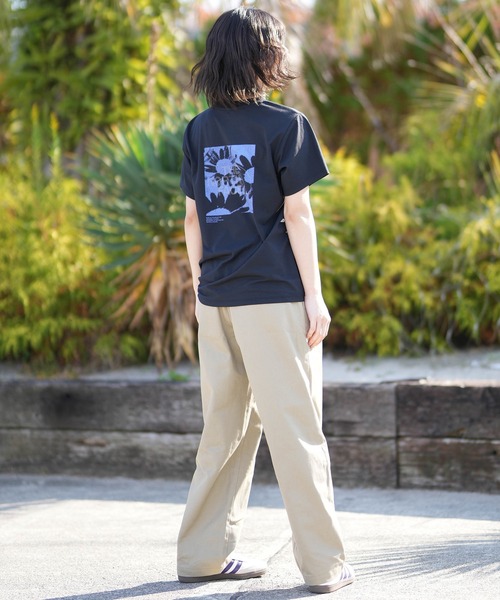 THE NORTH FACE(ザノースフェイス)の「THE NORTH FACE/ザ・ノース・フェイス 半袖 Tシャツ バックプリント 速乾 抗菌防臭 UVカット NTW32685(Tシャツ/カットソー・レディース・ライトブルー/ホワイト/ブラック・L/M/S)」の17枚目の写真